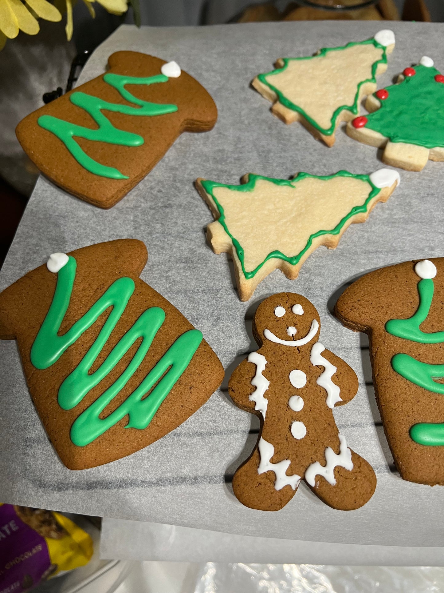 Christmas Gingerbread and Shortbread Cookies