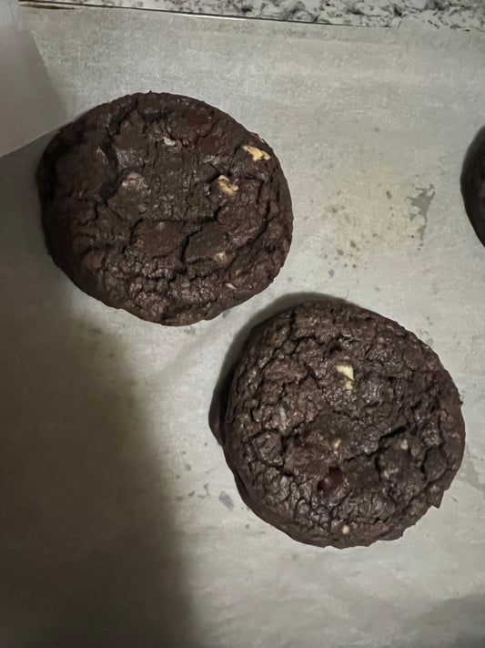 Double Choco Mint Cookies