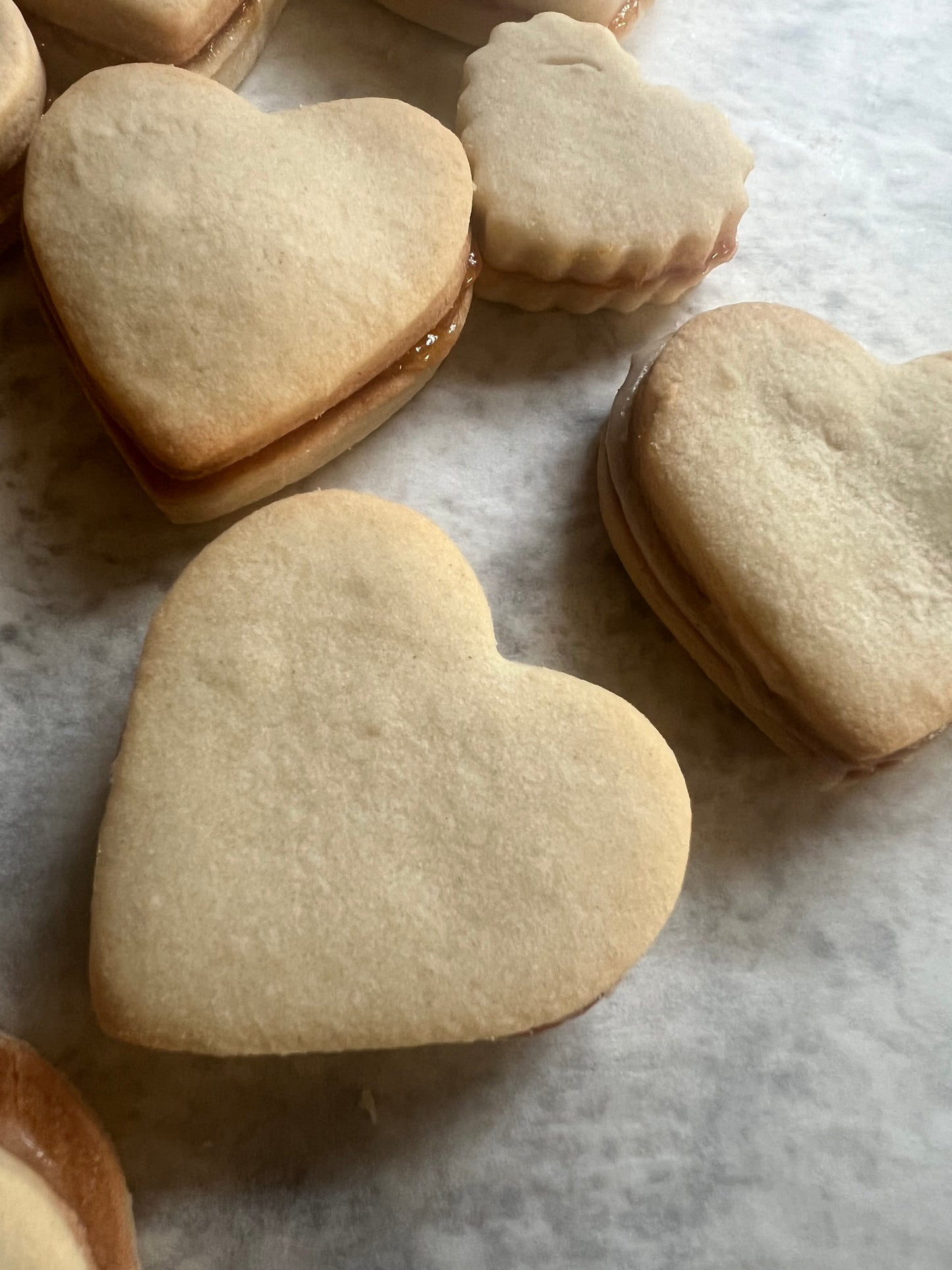 Shortbread Apricot Cookies