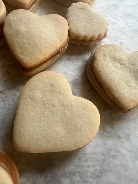 Shortbread Apricot Cookies