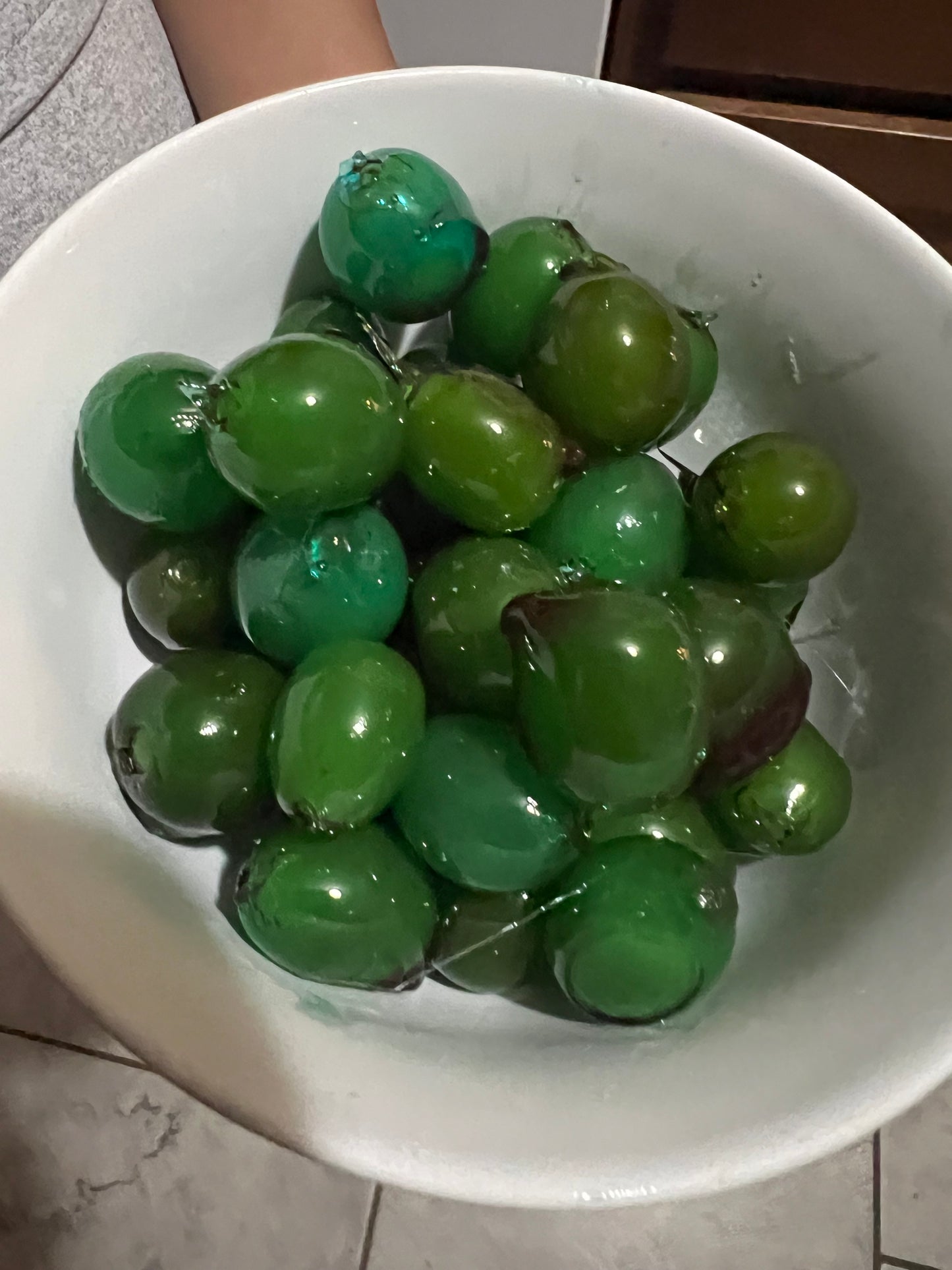 Candied Grapes