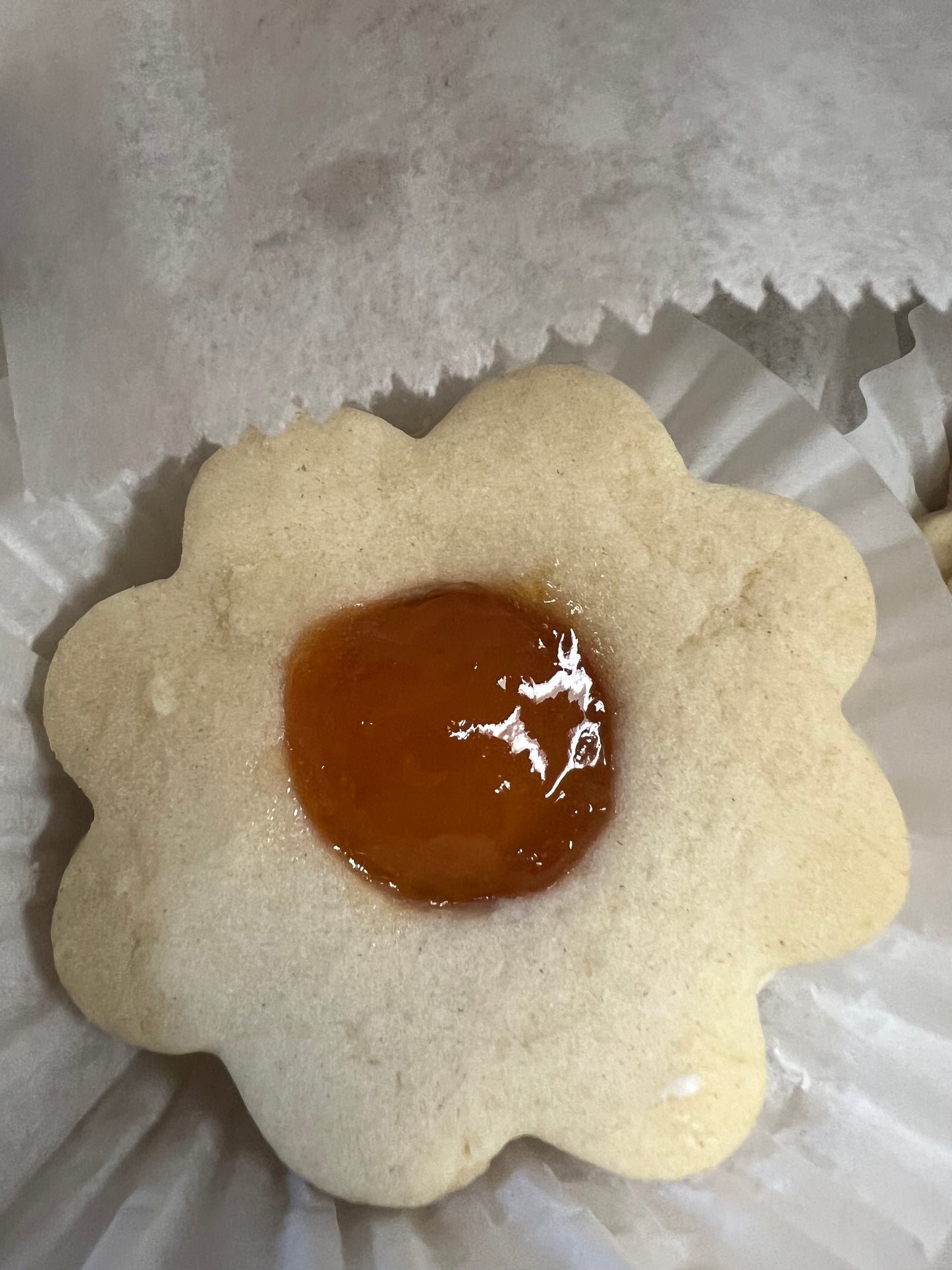 Shortbread Apricot Cookies