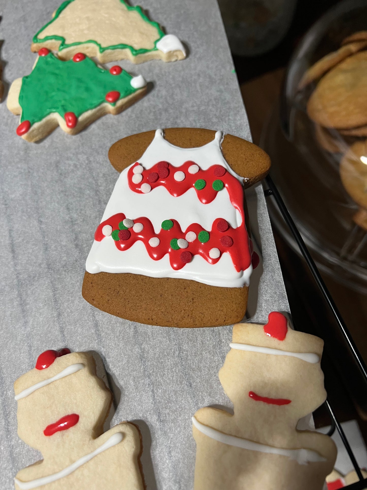 Christmas Gingerbread and Shortbread Cookies